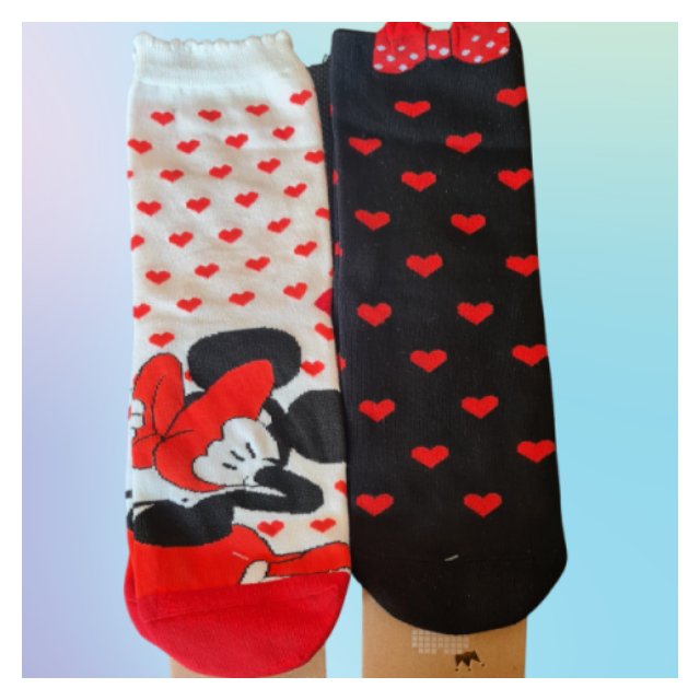 Komplet 2 parov nogavičk, Mickey miška